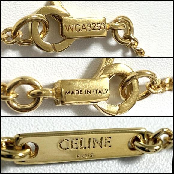 CELINE Gold Necklace - Picture 7 of 10